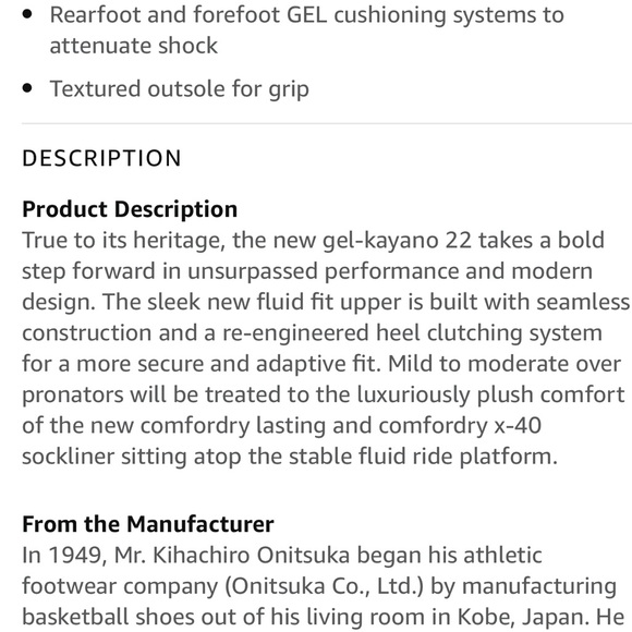 ASICS Gel-Kayano 22 - Picture 3 of 16